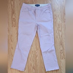 Democracy Ankle Jeans in Soft Pink